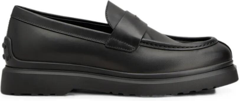 Tod's Gommino loafers met chunky zool Zwart