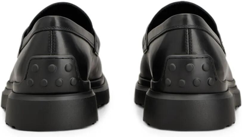 Tod's Gommino loafers met chunky zool Zwart - Foto 3
