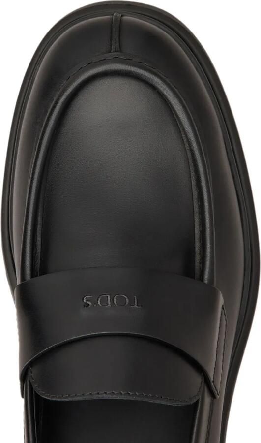 Tod's Gommino loafers met chunky zool Zwart - Foto 2
