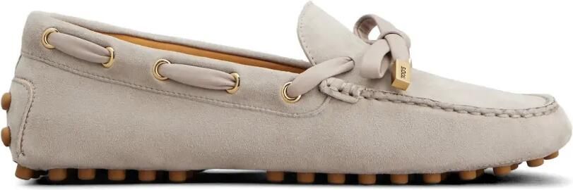 Tod's Gommino loafers met strikdetail Beige