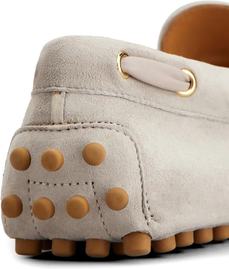 Tod's Gommino loafers met strikdetail Beige - Foto 2