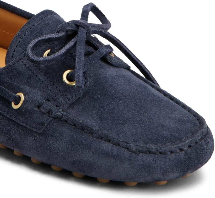 Tod's Gommino loafers met veters Blauw - Foto 2