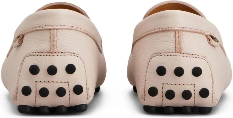 Tod's Gommino loafers van bewerkt leer Roze - Foto 3