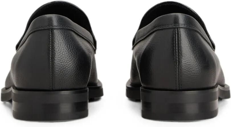 Tod's Gommino loafers van bewerkt leer Zwart - Foto 3