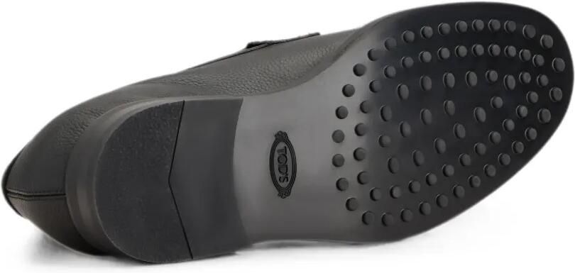 Tod's Gommino loafers van bewerkt leer Zwart - Foto 5