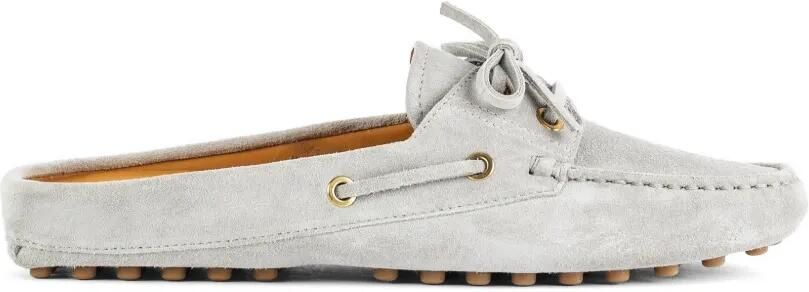 Tod's Gommino muiltjes met veters Grijs