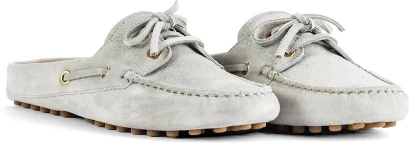 Tod's Gommino muiltjes met veters Grijs - Foto 4