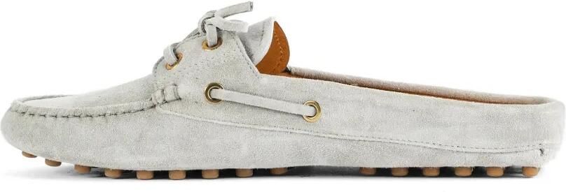 Tod's Gommino muiltjes met veters Grijs - Foto 5