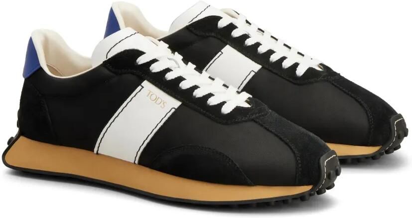 Tod's Gommino sneakers met vlakken Zwart - Foto 4