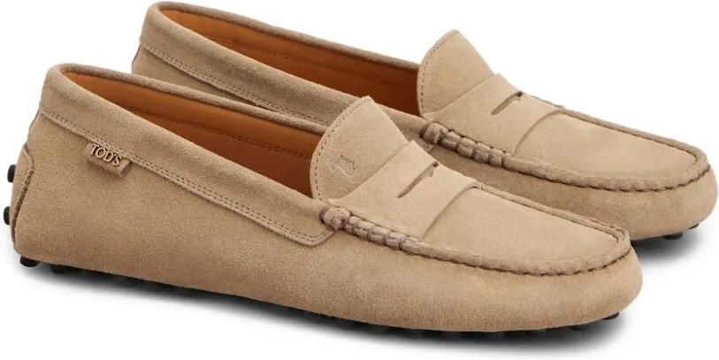 Tod's Gommino suède ballerina's Beige - Foto 4