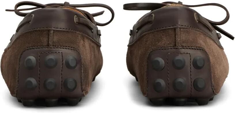 Tod's Gommino suède bootschoenen Bruin - Foto 5
