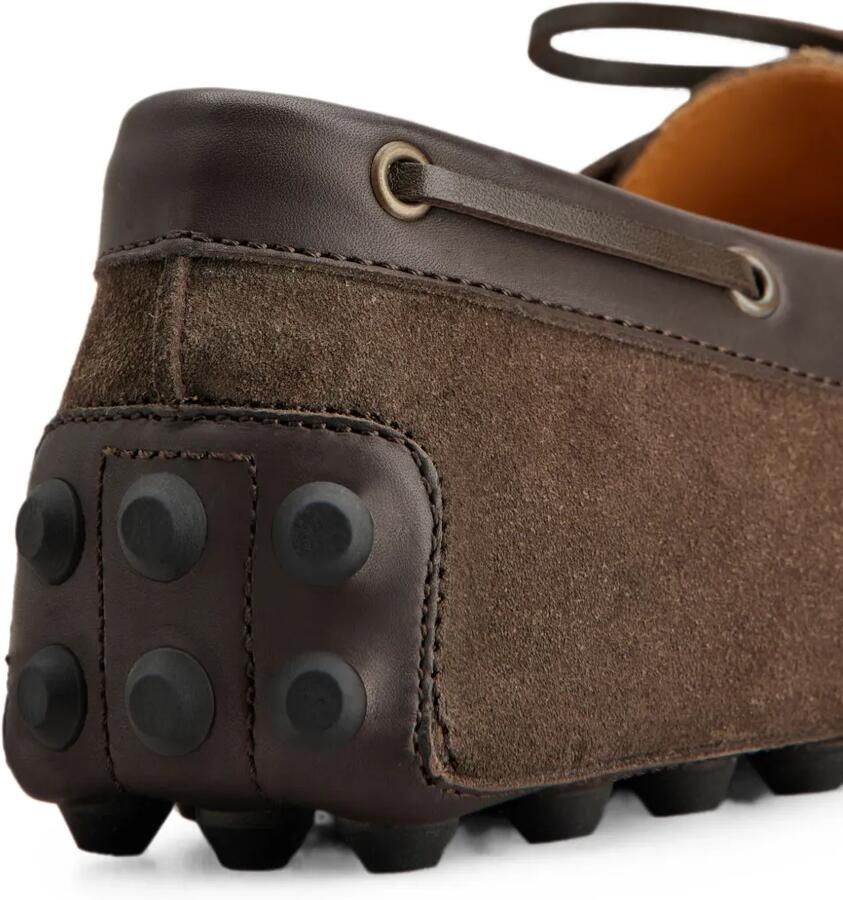 Tod's Gommino suède bootschoenen Bruin - Foto 2