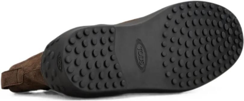 Tod's Gommino suède Chelsea laarzen Bruin - Foto 5