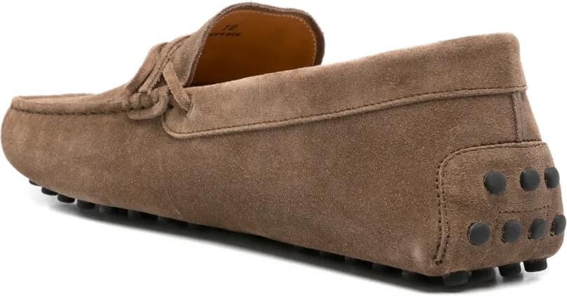 Tod's Gommino suède loafers Beige - Foto 3