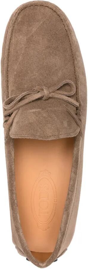 Tod's Gommino suède loafers Beige - Foto 4