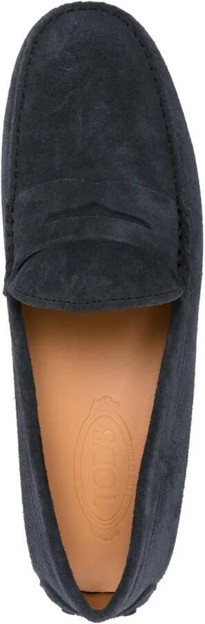 Tod's Gommino suède loafers Blauw - Foto 4