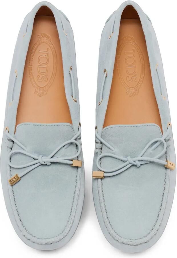 Tod's Gommino suède loafers Blauw - Foto 3