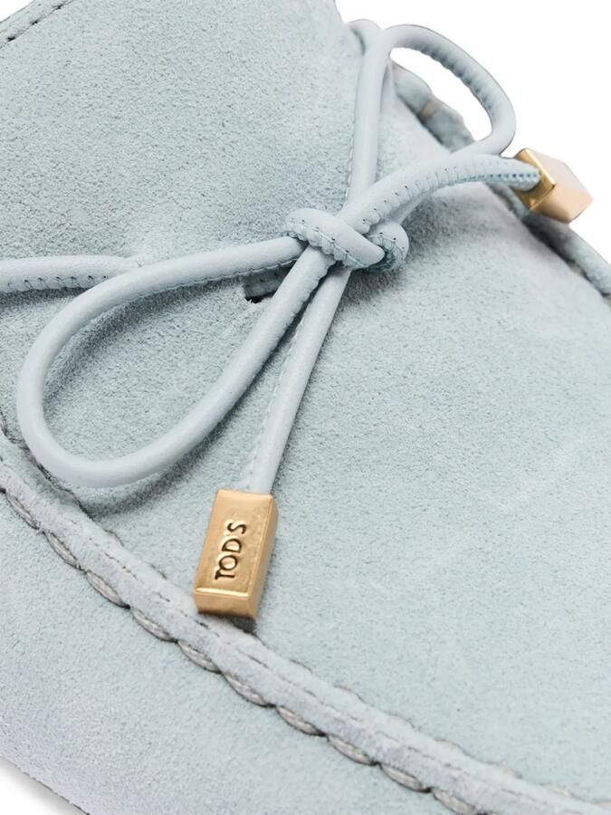 Tod's Gommino suède loafers Blauw - Foto 2