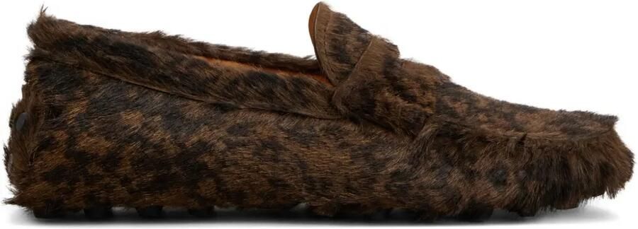 Tod's Gommino suède loafers Bruin