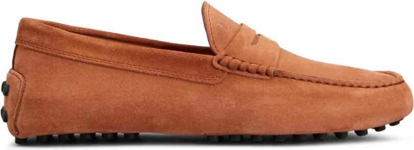 Tod's Gommino suède loafers Bruin