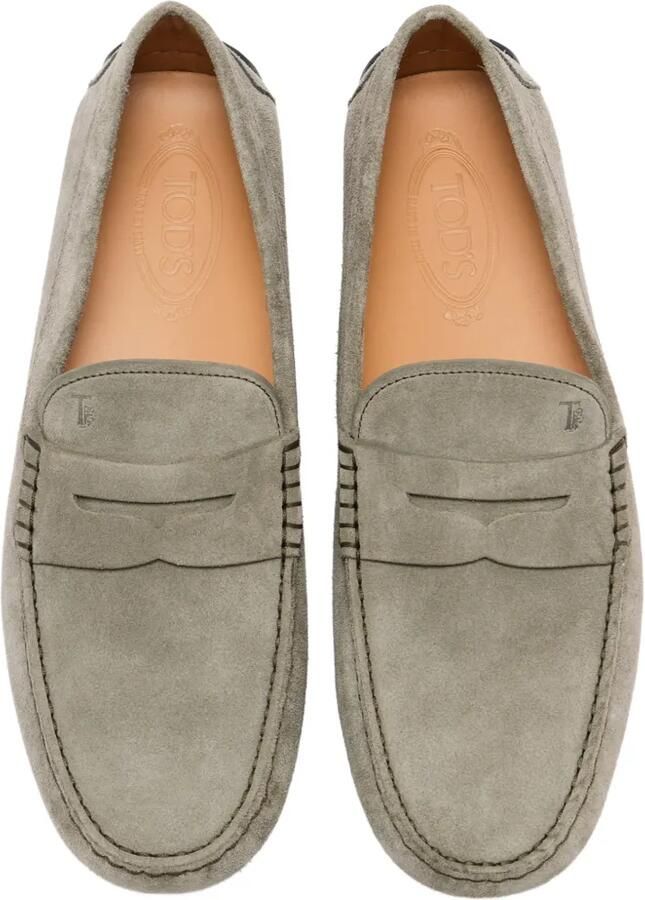 Tod's Gommino suède loafers Grijs