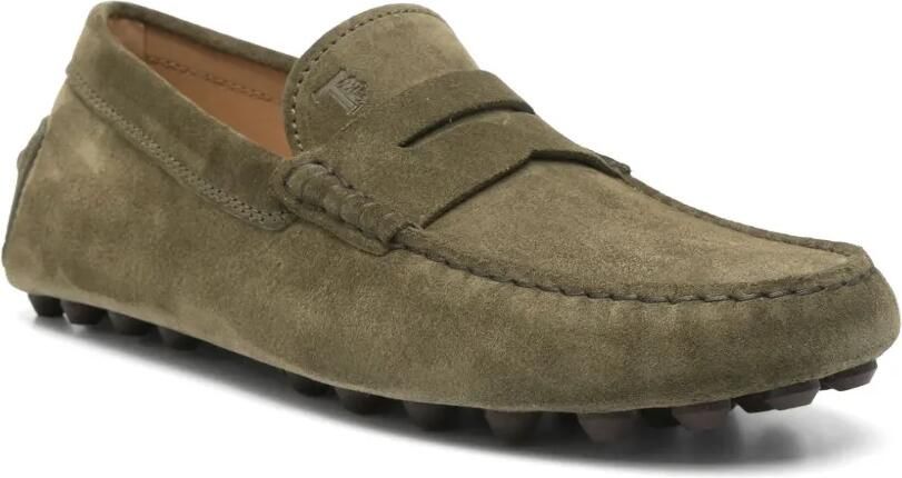 Tod's Gommino suède loafers Groen - Foto 3