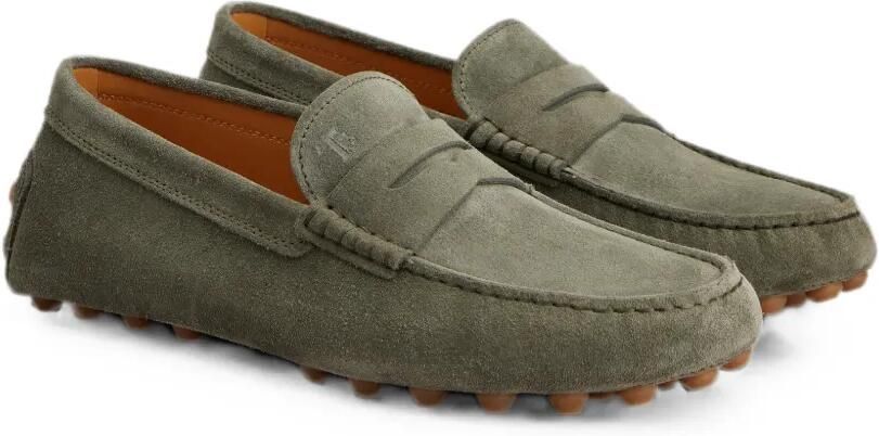 Tod's Gommino suède loafers Groen - Foto 4