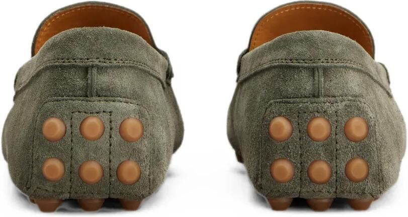 Tod's Gommino suède loafers Groen - Foto 3