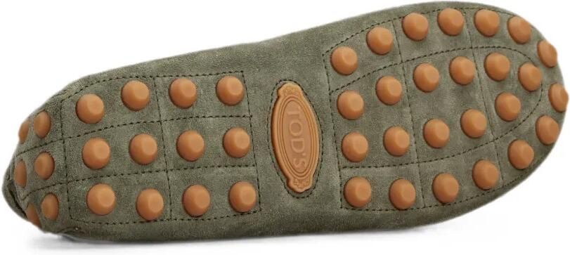 Tod's Gommino suède loafers Groen - Foto 5