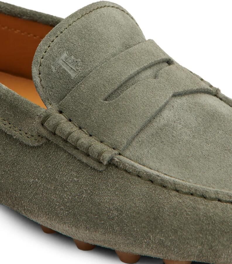 Tod's Gommino suède loafers Groen - Foto 2
