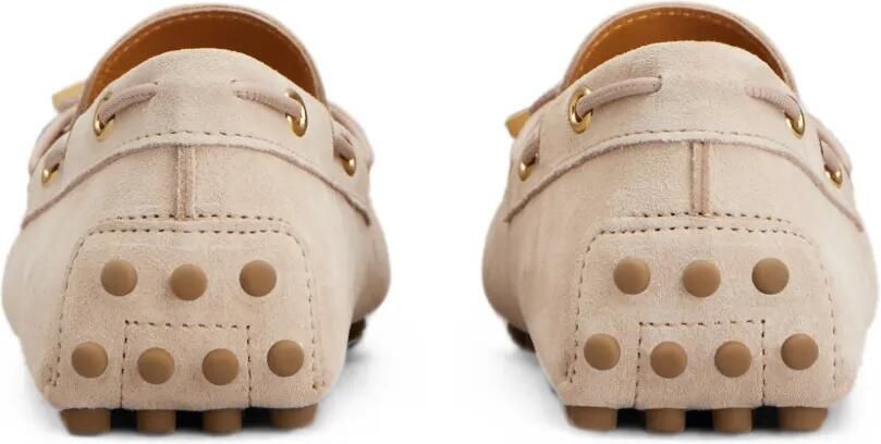 Tod's Gommino suède loafers Roze - Foto 3