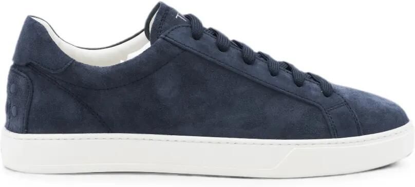 Tod's Gommino suède sneakers Blauw