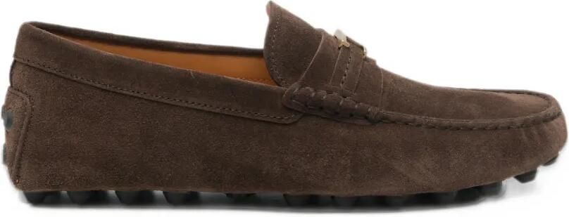 Tod's Gommino T Timeless suede loafers Bruin