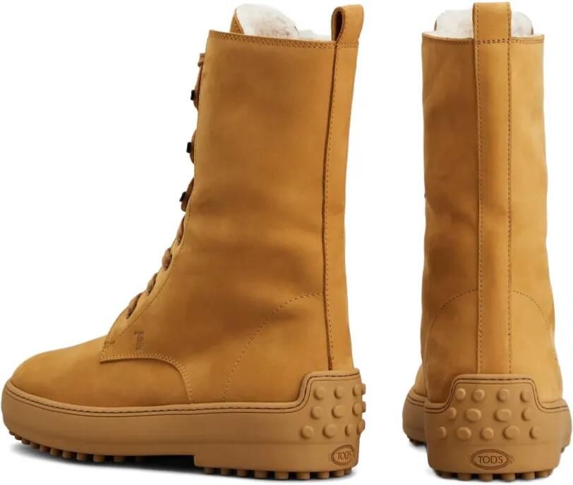Tod's Gommino veterlaarzen Beige - Foto 4