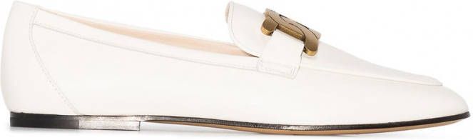 Tod's Kate leren loafers Wit