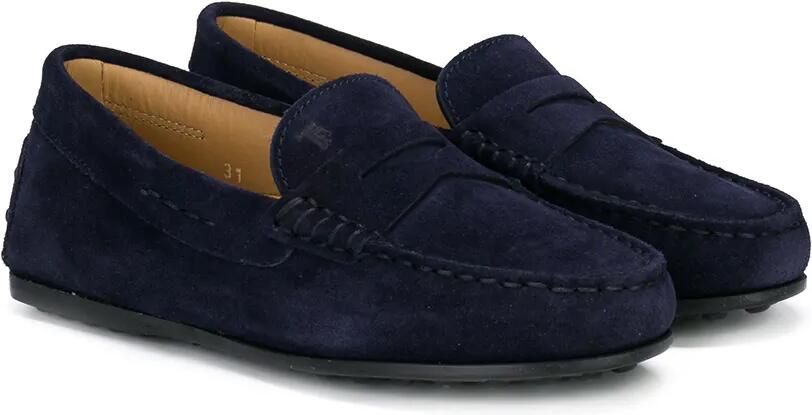 Tod's Kids classic loafers Blauw