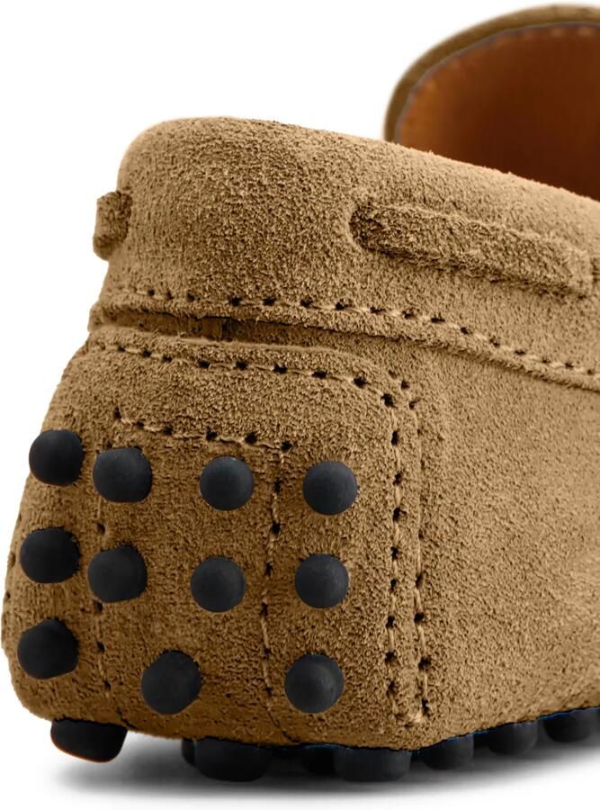 Tod's Kids Gommini loafers met strikdetail Bruin - Foto 5