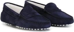 Tod's Kids 'Gommini' mocassins Blauw