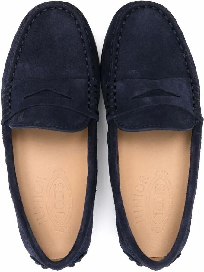 Tod's Kids Leren loafers Blauw - Foto 2