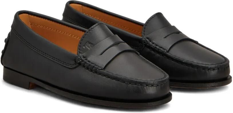 Tod's Kids Leren loafers Zwart - Foto 5