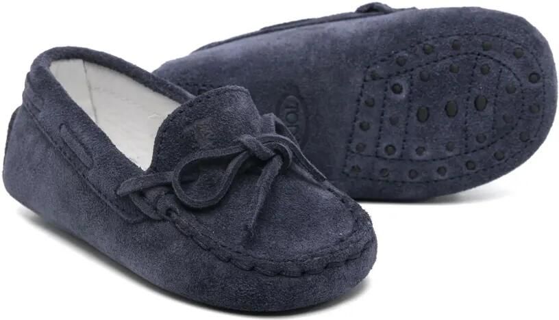 Tod's Kids Suède loafers Blauw - Foto 3