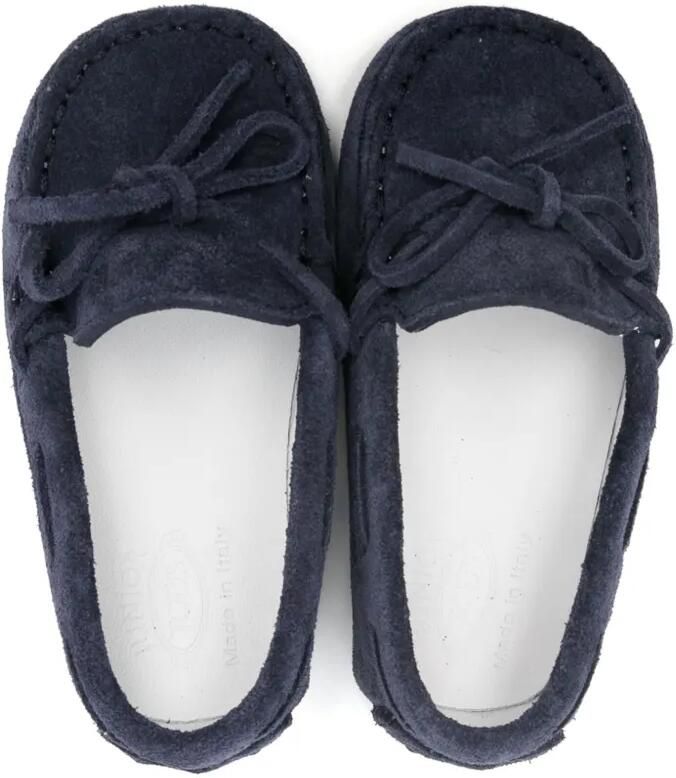 Tod's Kids Suède loafers Blauw - Foto 2
