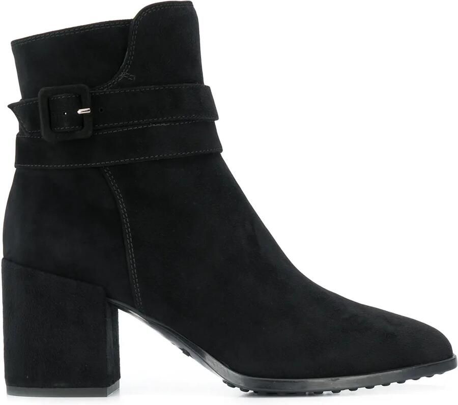 Tod's Laarzen met gespdetail Zwart