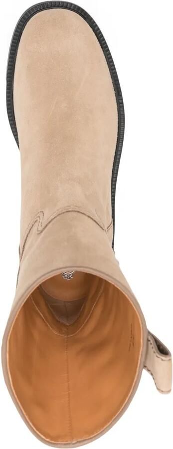 Tod's Laarzen met T Timeless-plakkaat Beige - Foto 4