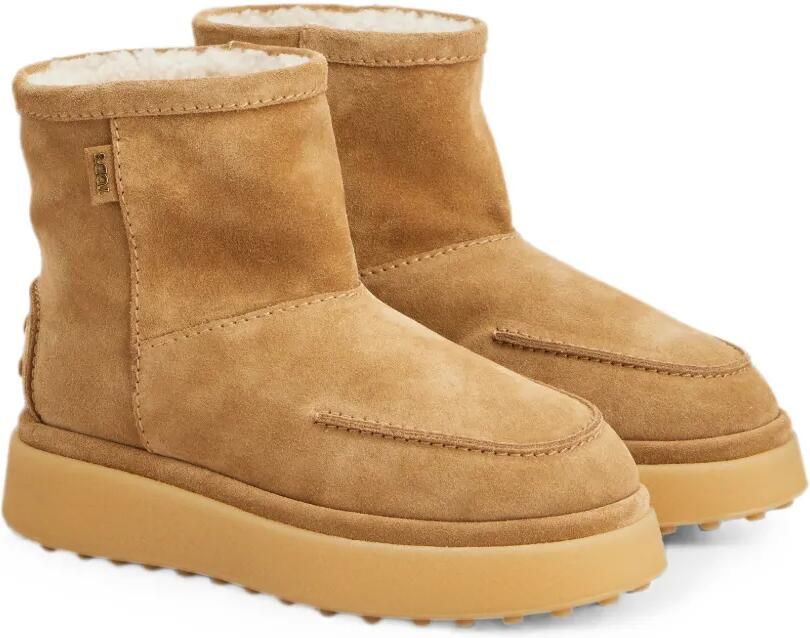 Tod's Lammy enkellaarzen Beige