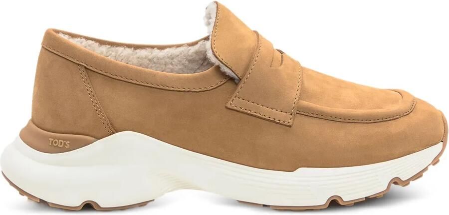 Tod's Lammy loafers Bruin