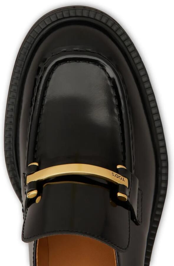 Tod's Leren 60mm loafers Zwart - Foto 3