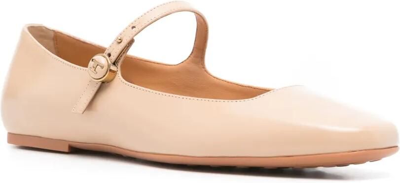 Tod's Leren ballerina's Beige - Foto 3