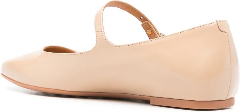 Tod's Leren ballerina's Beige - Foto 2