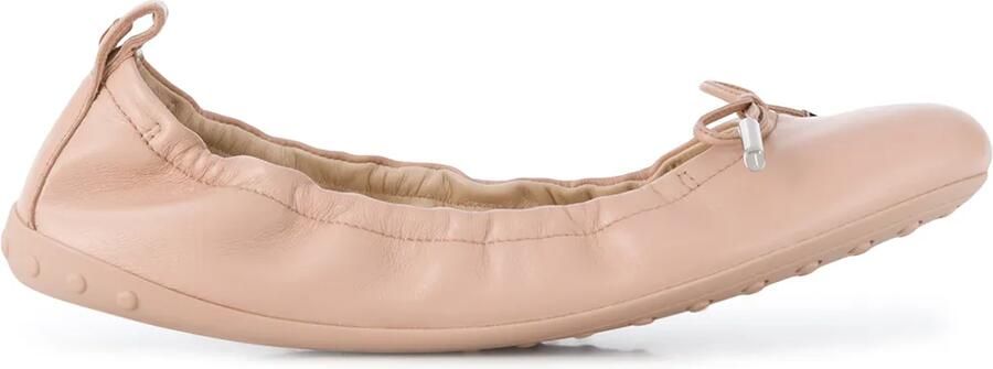 Tod's Leren ballerina's Roze
